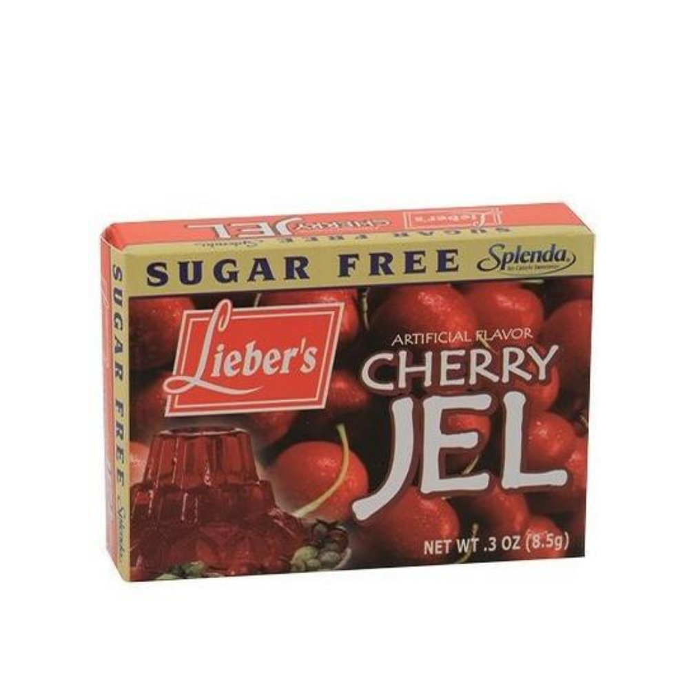 Liebers Sugar Free Cherry Jelly 8.5g