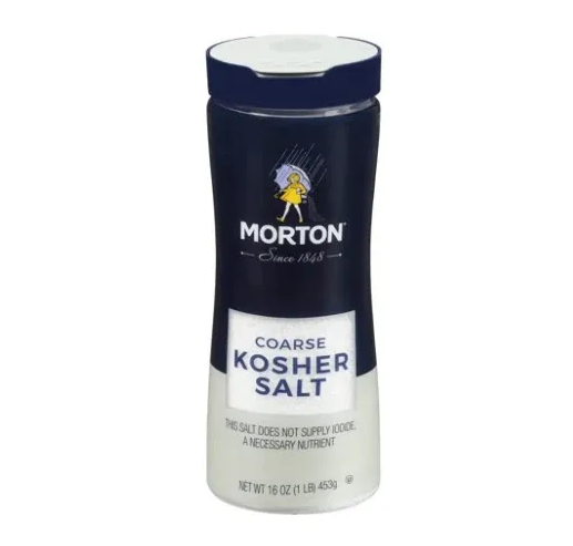 Morton Coarse Kosher Salt 454gr