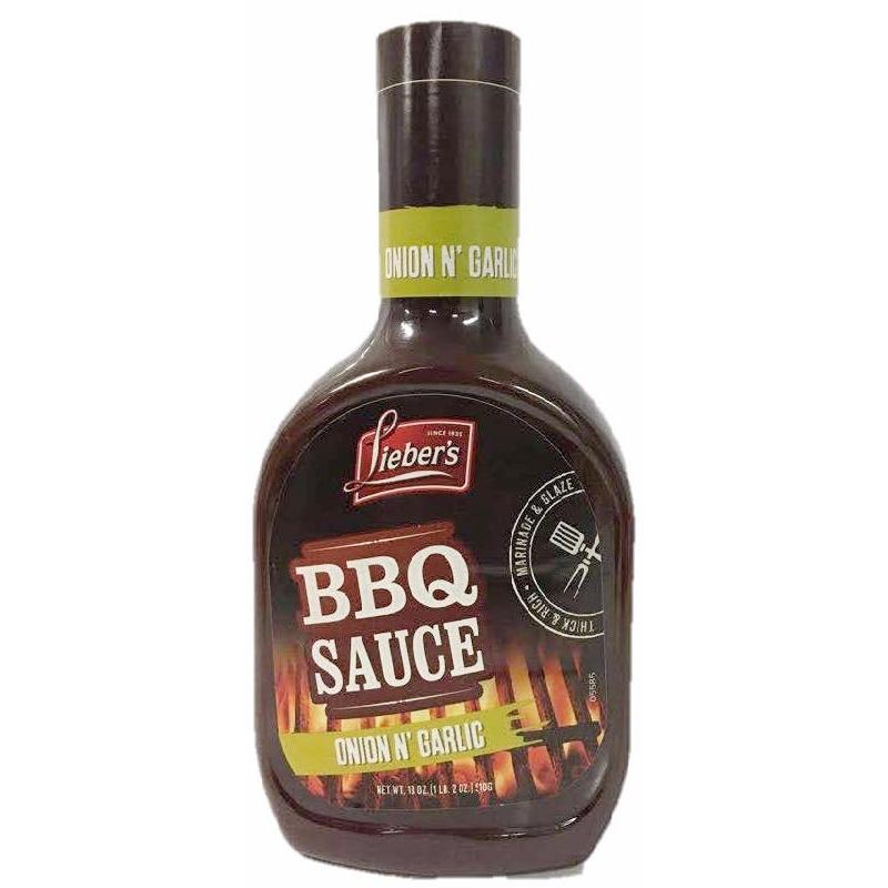Liebers Bbq Sauce Onion Garlic 510g
