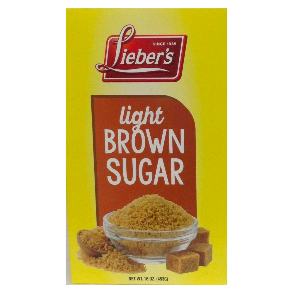Liebers Light Brown Sugar 453g