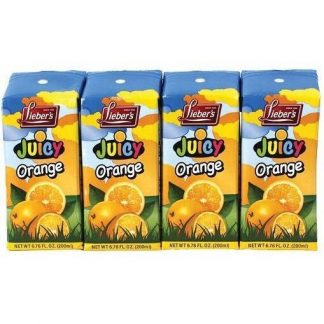 Liebers Orange Juice Tetra 4 x 200ml