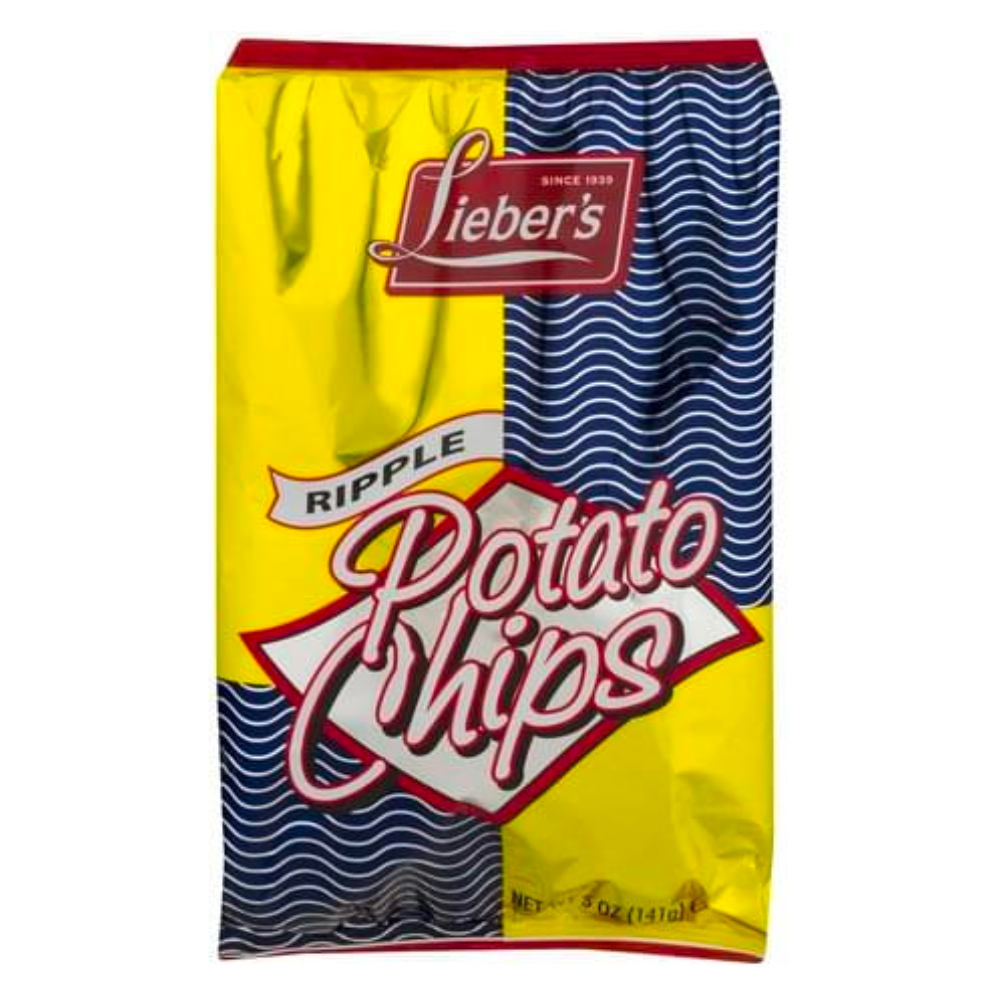 Liebers Potato Chips Ripple 140g