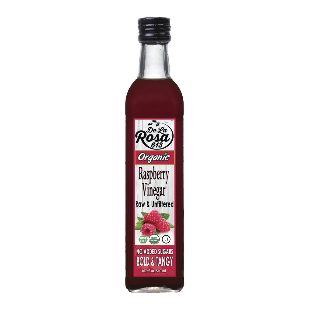 De La Rosa Organic Raspberry Vinegar 500Ml – Solly's Online Grocery