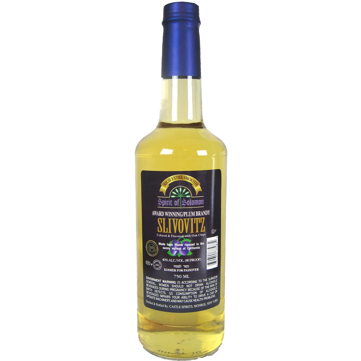 Spirit Of Solomon Slivovitz 750ml