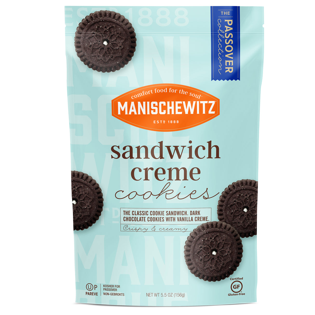 Manischewitz Sandwich Cookies 156g